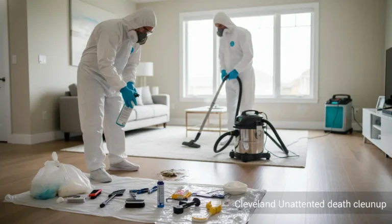 Step-by-Step Unattended Death Cleanup Process Explained - Cleveland Unattended death cleanup Cleveland